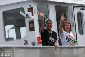 Israel Greta planea lanzar a Thunberg a una habitación terrorista ‘Echo sueco Jilliot comienza el segundo’ Freedom Flotilla ‘de Gaza.