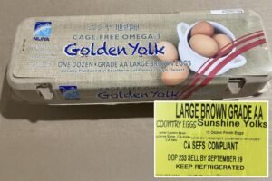 Después del brote de Salmonella, retiró los productos libres de jaula en California y Nevada