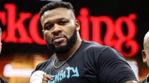 Jarl Miller Push Antony Joshua ver