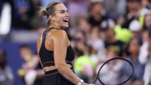 Abierto de EE. UU.: Aryana Sabalenka Laila Fernández sobrevive con la esperanza de ganar un título continuo con alegría. Noticias de tenis