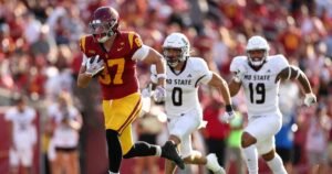 La USC va a la primavera de puntuación de 73 puntos contra el estado de Missouri