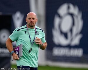 Hand de rugby escocés Gregor Townsend para liderar New Deal Scots para liderar la Copa Mundial 2027