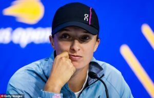 Después de que el reportero de Sweetch Sweetch de la Estrella del US Open lo dejó caer en el tenso intercambio: “¿Por qué lo preguntarías?”