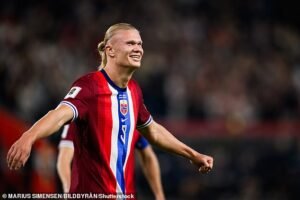 Five-Gol Erling Halland ‘se disculpó conmigo por darme el peor día en el trabajo’: portero de Moldavia que envió once goles
