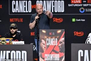 El jefe de UFC, Dana, dijo en el reportero ‘a ** hol’ en el punto blanco con un reportero en la conferencia de prensa que dijo que ‘personalmente’ debería haber sido