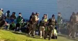 Los trabajadores surcoreanos fueron arrestados durante la campaña de migración en el sitio de Hyundai
