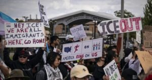 Protestas por el presidente de las ciudades del presidente Trump