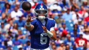 Fuente: los gigantes tienen paquetes de jugadas listos para Jackson Dirt