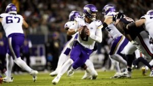 JJ McCarthy, debut de los vikingos Ben Johnson Bears