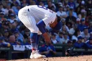Como Daniel Palencia golpeó la foto de los Chicago Cubs Play -Off