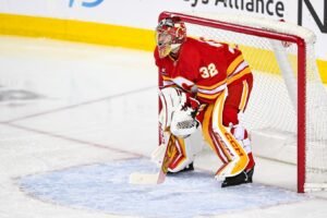 El portero de NHL Dustin Wolf está comprometido con Calgary Flame con una extensión de 7 años