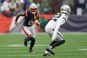 El receptor abierto de los Patriots Stefon Diggs Building del debut en Bettersweights