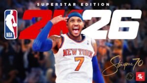 La calificación NBA 2K de la Fama del Salón de la Fama de Carmello Carmello a lo largo de los años