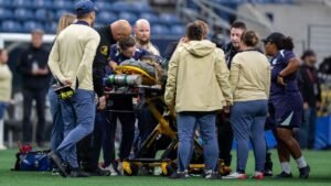 King vs Racing NWSL Match DeMello después del colapso