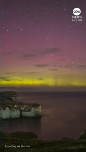 Vista: Northern Lights Close English White Cliffs