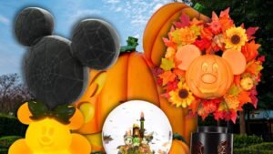 Mickey y Mini Mouse presentaban la decoración de Disney Halloween