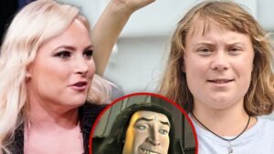 El cabello de Meghan McCain Greta Thunburg que perseguía el cabello que se parece a Lord Farkud