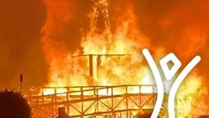 Burning Man FestivalGowar está en la piscina de sangre