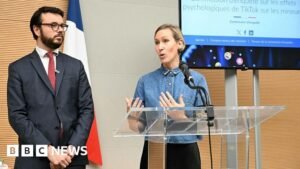 Prohibir las redes sociales por menos de 15 años, dijo French Reports Alert sobre riesgos de boletos
