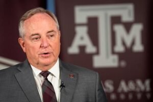 Texas A&M está bajo presión del presidente
