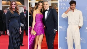 Las estrellas traen su Venecia de moda del juego A al festival de cine