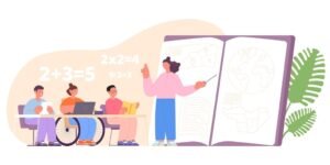 Los datos muestran una disciplina adicional, preparación para una universidad baja para estudiantes con discapacidades