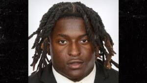 FSU Line -Backer en Florida Ethan Pritchard Shot