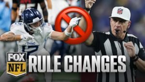 No lo hagas Mike Pereer con Mike Perere 2025 Cambios de la temporada de fútbol de la NFL para una nueva regla