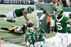Garret Wilson no se sorprendió por los debuts electrónicos de los Jets de Justin Fields