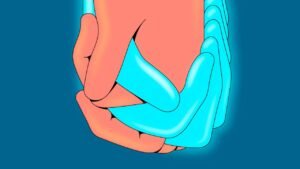 Jugando el campo con mis novios de IA