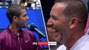 ‘¡No soy tan bueno, vamos!’ | Alkaraj le pidió a García barreras de 15 disparos