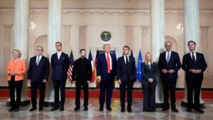 Los líderes europeos enfrentan elecciones estrictas como reuniones anfitrionas en Ucrania UK y Francia