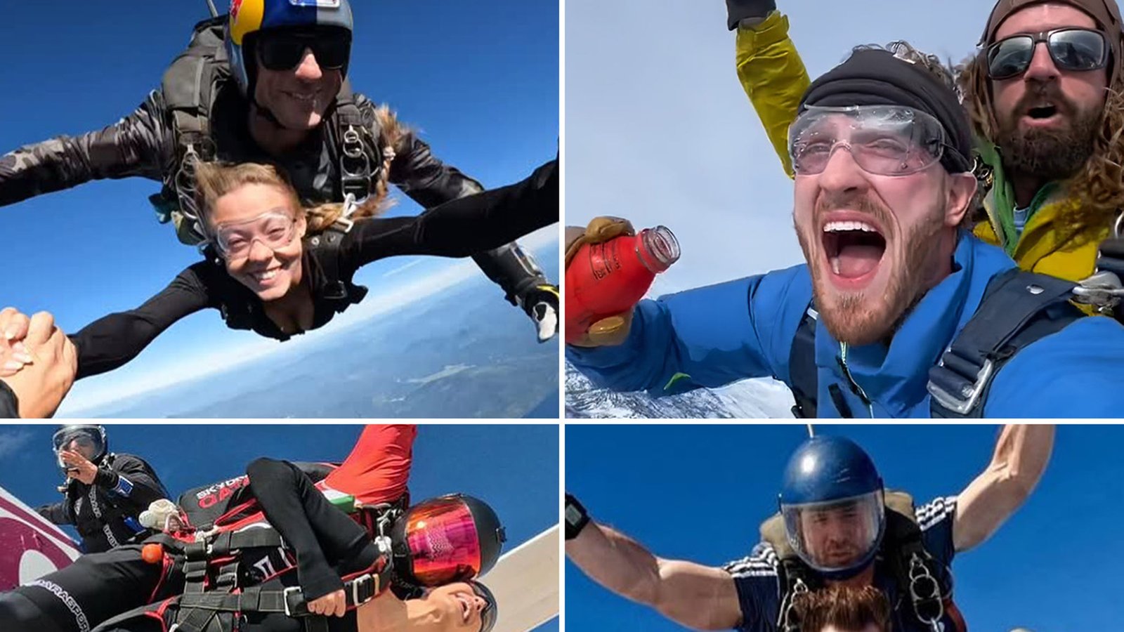 Skydiving Selebs captura una estrella fugaz … ¡extremadamente fotos!