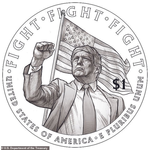 Diseño de monedas de dólar Trump anunciado por el Tesoro … e inspirado en las fotos políticas más emblemáticas del siglo