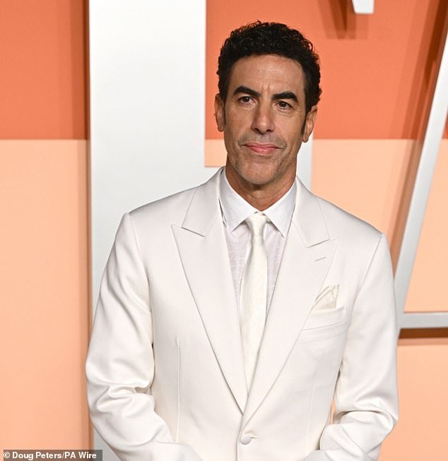 Sacha Baron Kohin dice que el ataque de Sinagog es parte del mayor crecimiento de los judíos de los nazis.