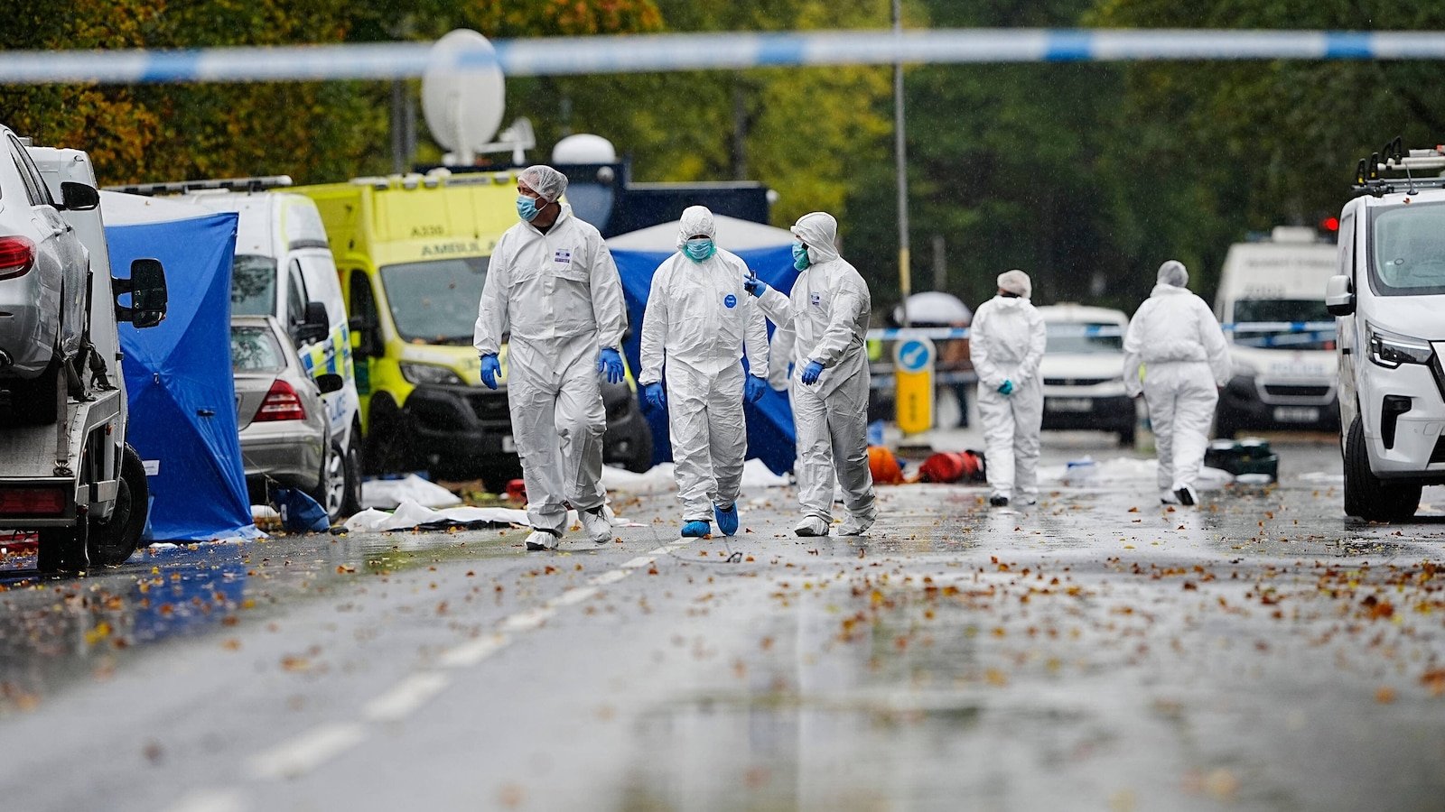 2 Las víctimas del ataque de la sinagoga de Manchester, incluido 1 que murieron, son atropellados por las armas de la policía, según la policía