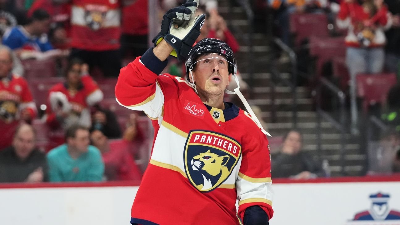 Marchand de los Panthers marca un gol ‘especial’ para la difunta hija de Paul