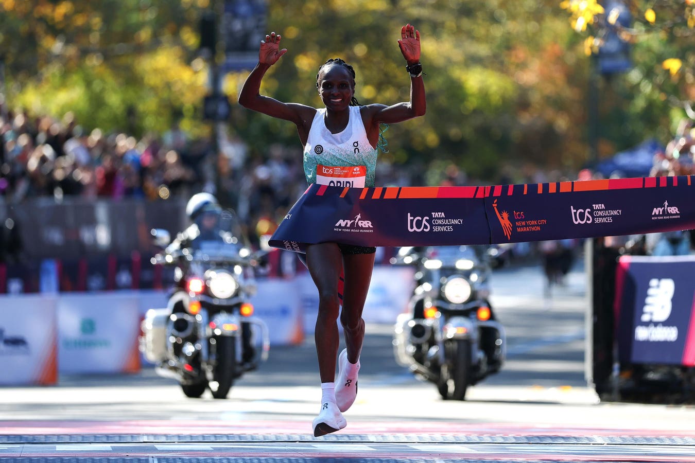 Hellen Obiri bate el récord femenino del TCS New York Marathon