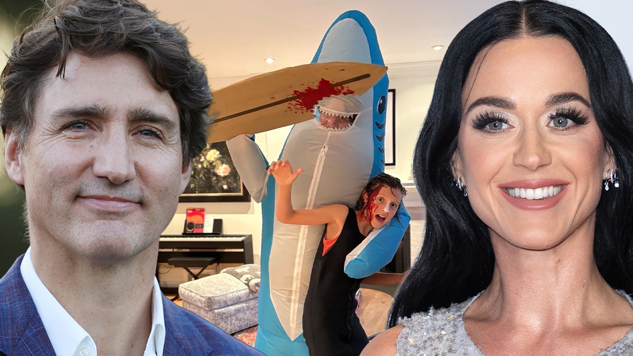 El vestido de Halloween de Justin Trudeau es un objetivo para el nuevo amor Katy Perry
