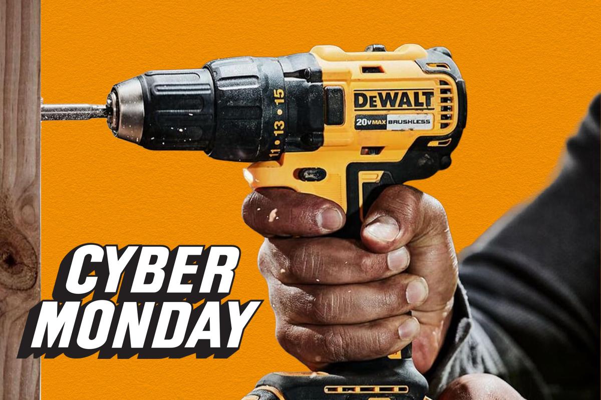 Oferta DeWalt Cyber Monday 2025: este taladro MAX de 20 V tiene un 45% de descuento