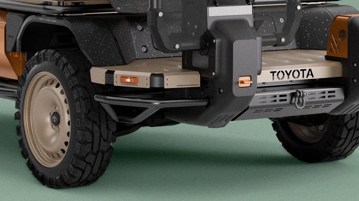 La camioneta muy pequeña de Toyota es una colección modular y empacable que puedes conseguir a tu manera