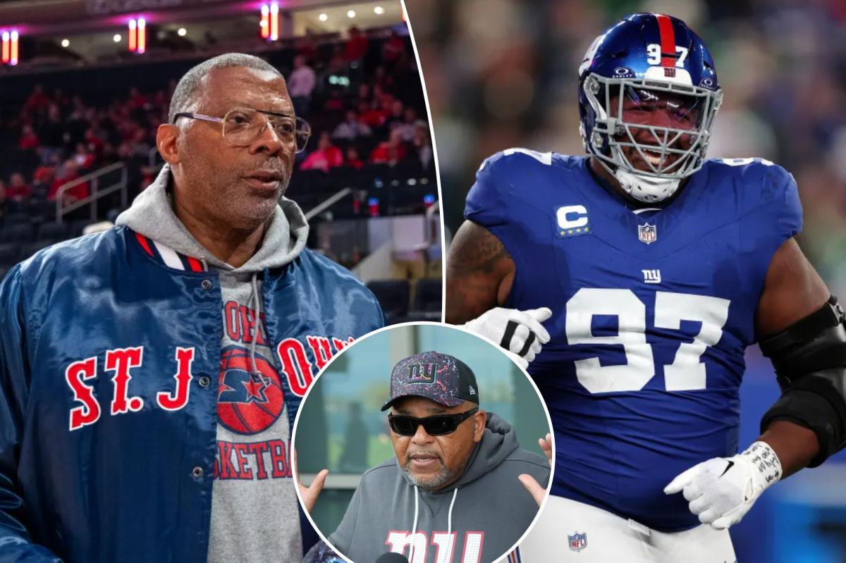 El entrenador de los Giants, Carl Banks, no está de acuerdo con la opinión de Dexter Lawrence