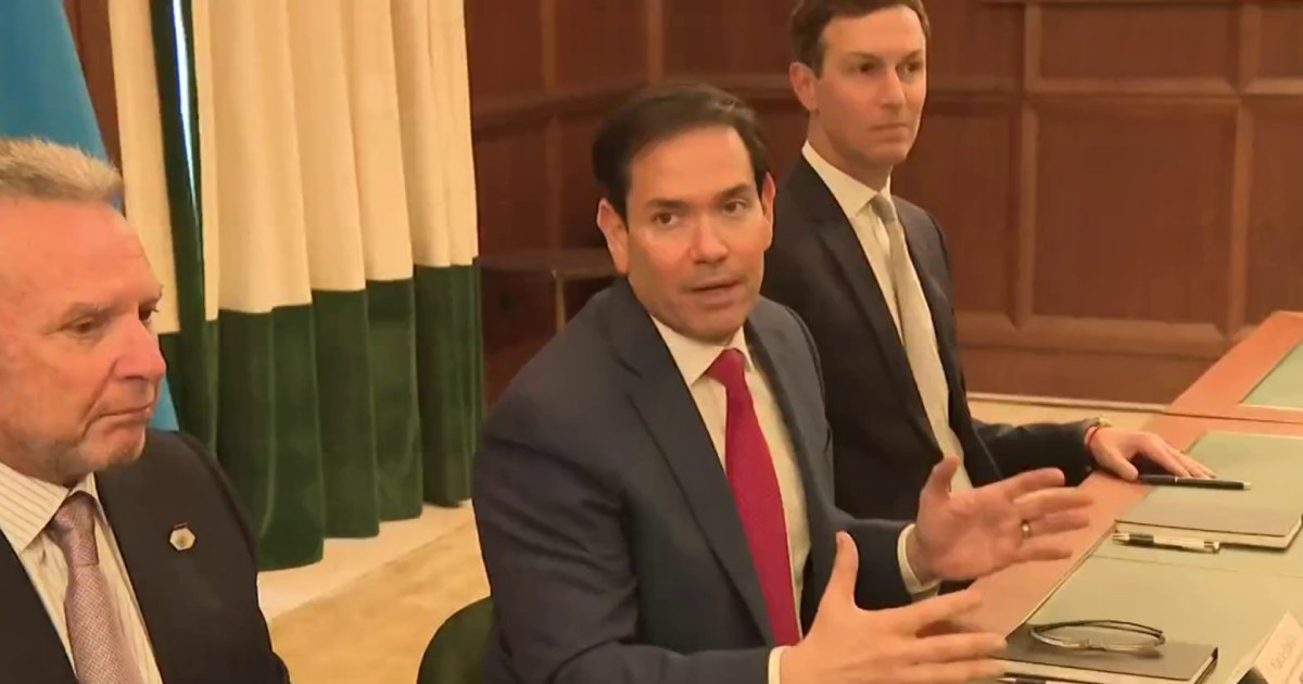 Las conversaciones de paz en Ucrania son “productivas” tras una reunión crítica en Florida