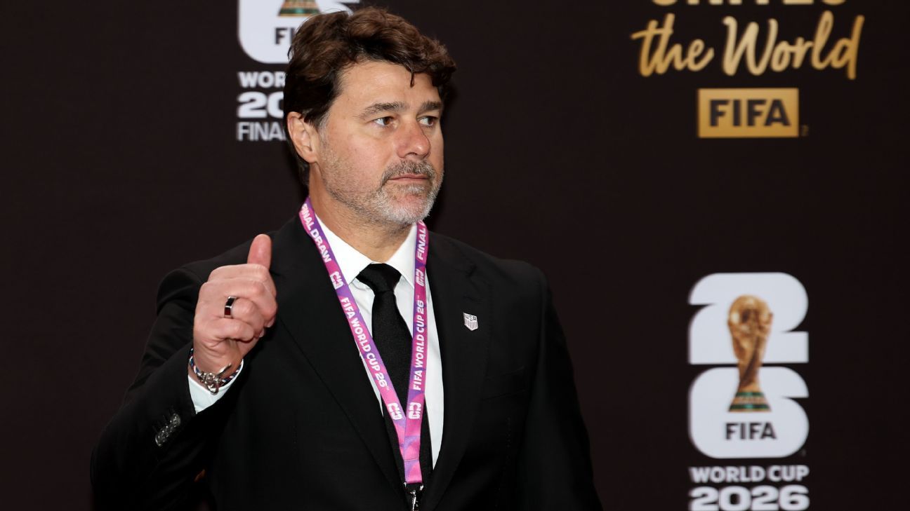 Pochettino: Estados Unidos no puede ser complaciente tras el sorteo del Mundial 2026