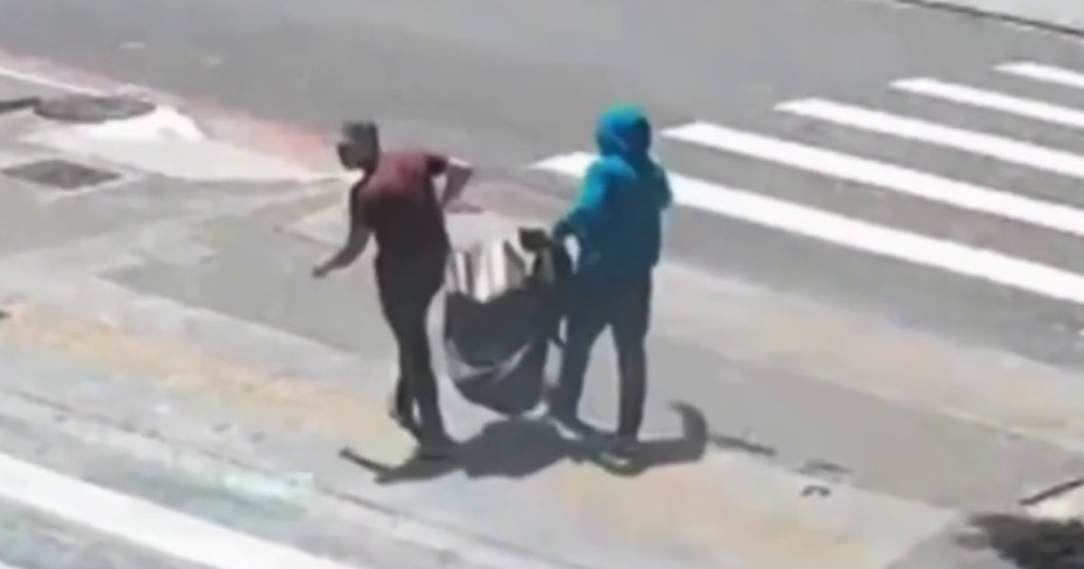 Video de vigilancia capta a sospechosos con cuadro robado en Brasil