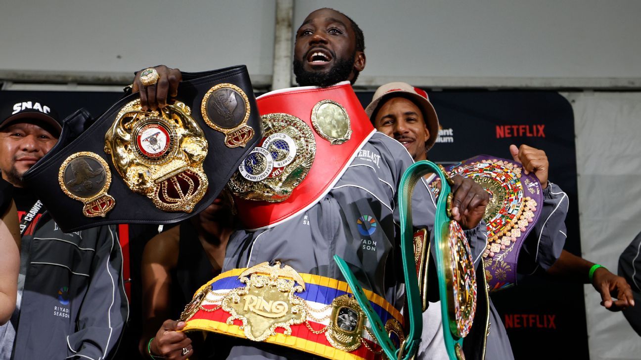 No duden de Terence Crawford, ni siquiera retirado del boxeo