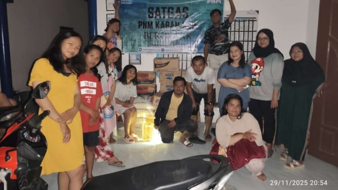 Respuesta de Emergencia, PNM Peduli distribuye ayuda a las víctimas de desastres naturales en Sumatra