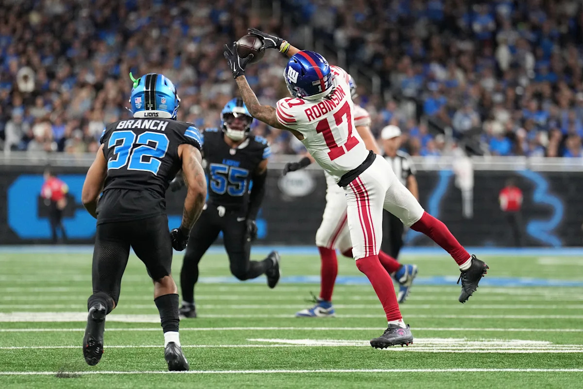 Brian Branch y otros 2 Lions multados por jugar en la victoria de la Semana 12 sobre los Giants