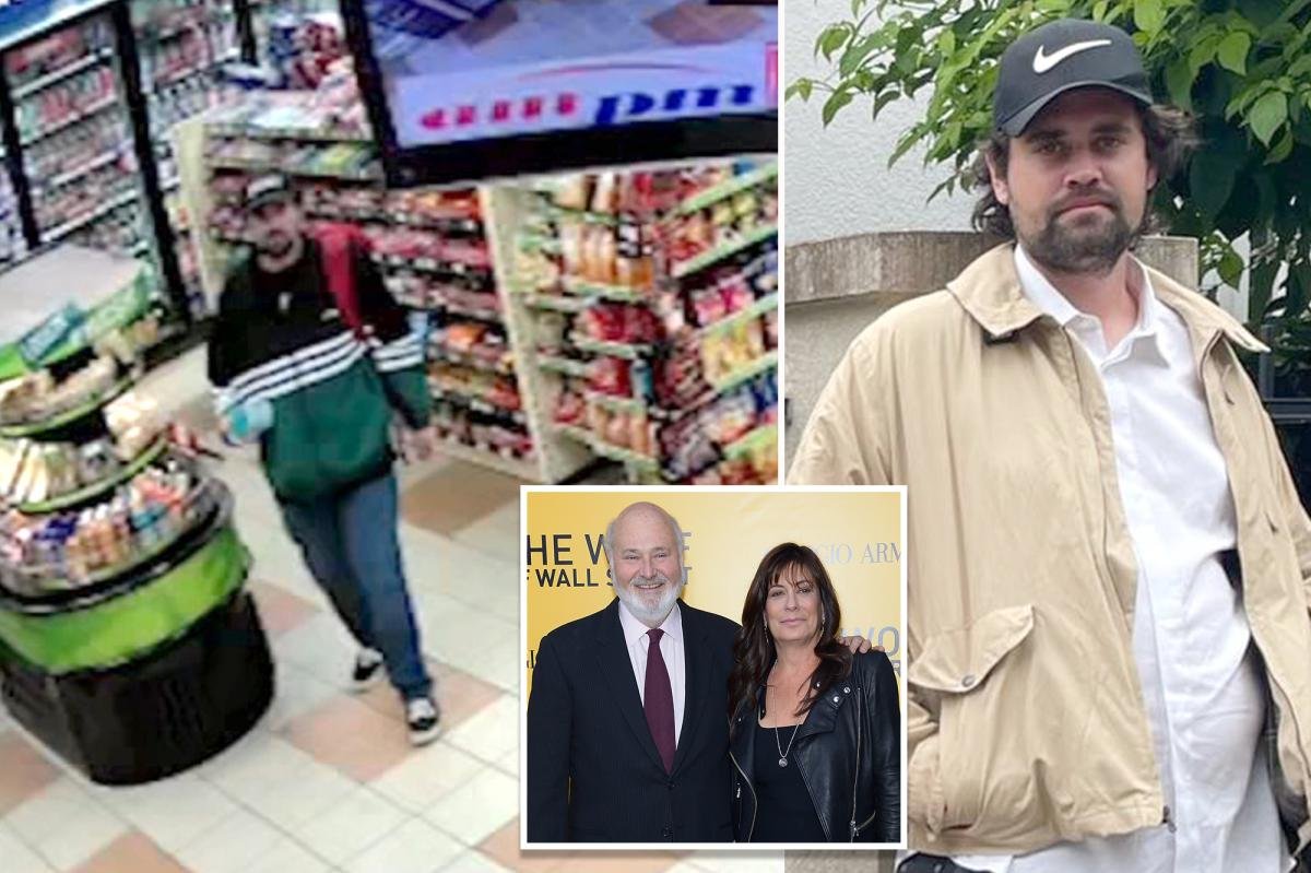 Nick Rainer compra casualmente una bebida dentro de una gasolinera antes de ser arrestado por el asesinato de sus padres, muestra un vídeo