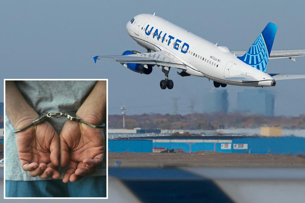 Pasajero de United Airlines golpea a una azafata en la cara en una ‘simulación’